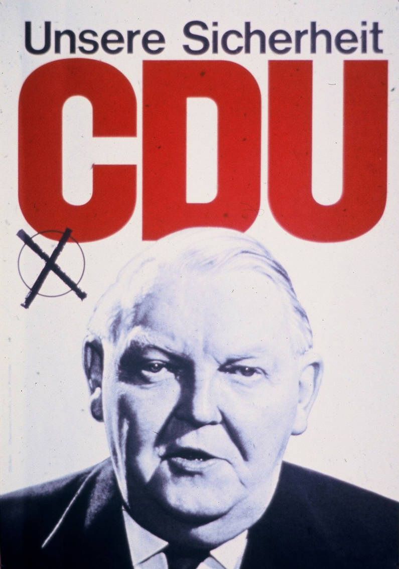 Wahlplakat Cdu